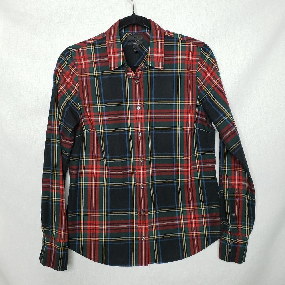J CREW TARTAN PLAID SHIRT